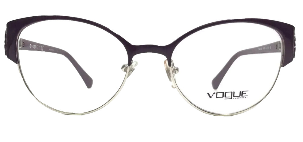 VOGUE VO4015-B 5008 PURPLE CRYSTAL EYEGLASSES 50-19-135 AUTHENTIC RX